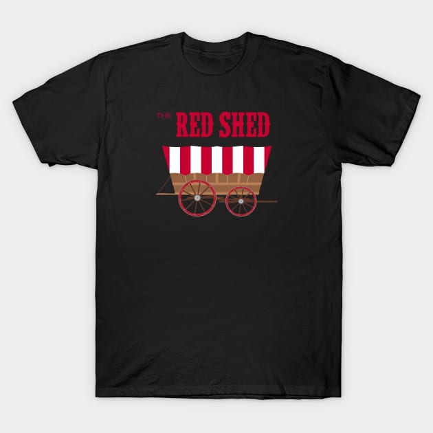 The Red Shed T-Shirt by ShayliKipnis